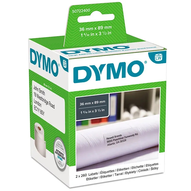 Dymo 99012 LabelWriter Adresse Etiket